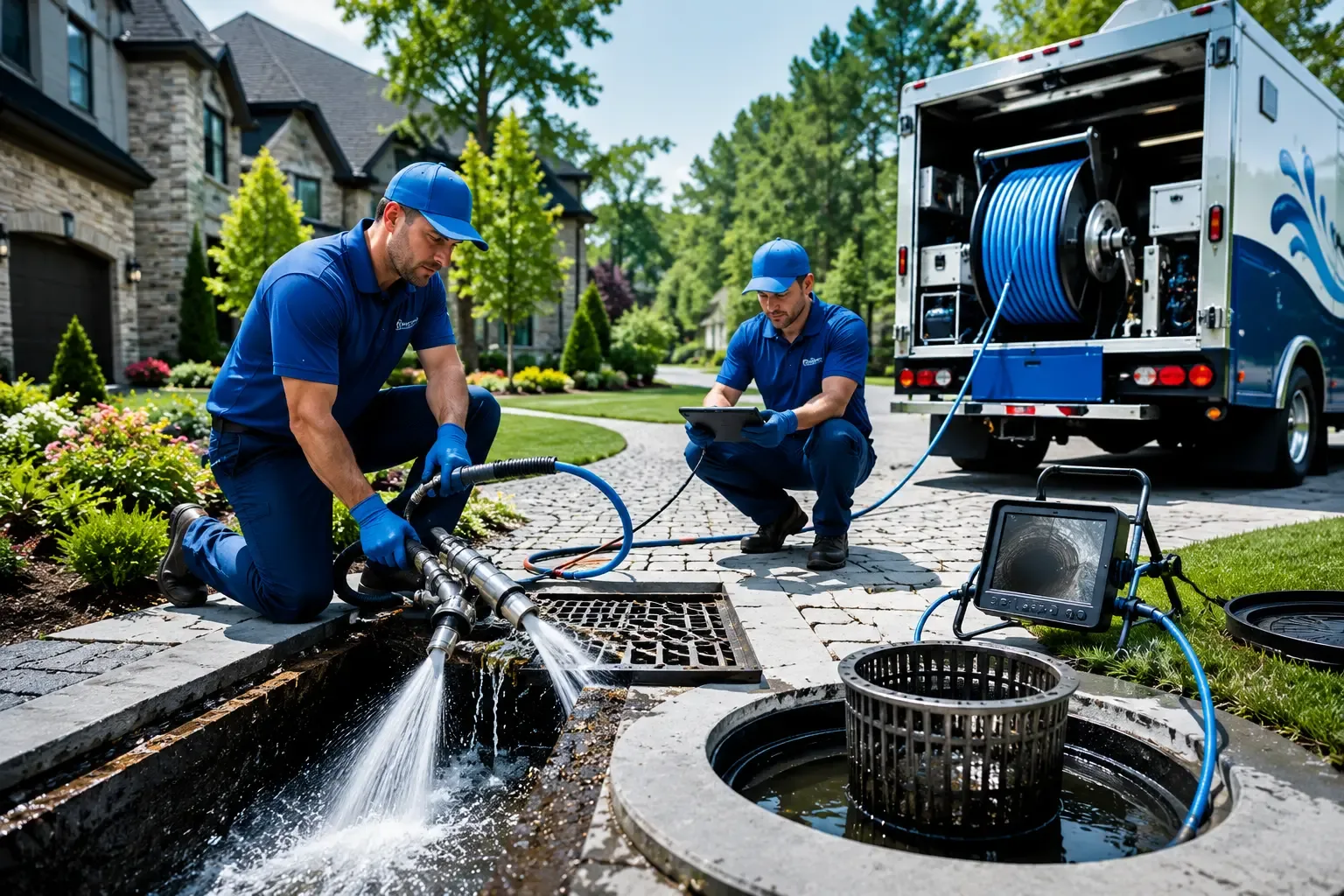 Local outdoor drain cleaning professionals in Easley, SC